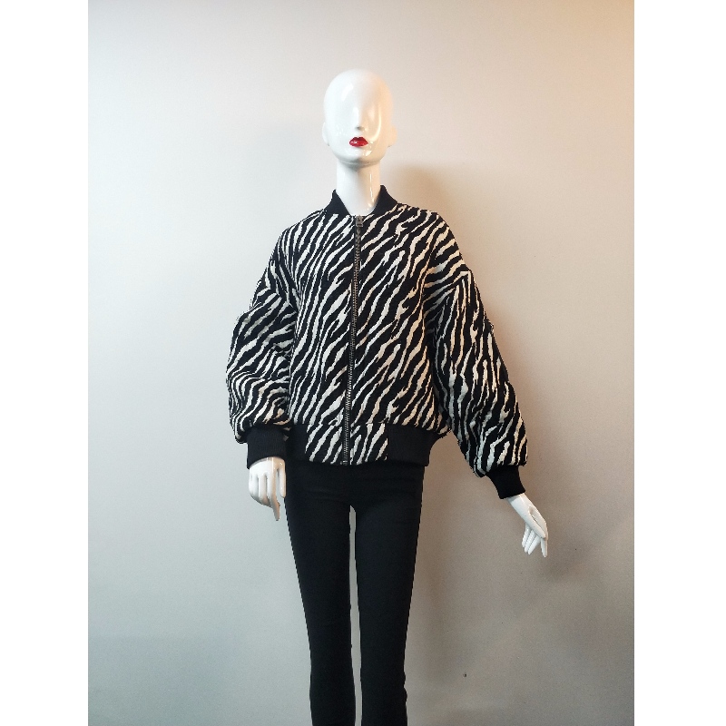 Jacheta CASUALĂ A LADIES ZEBRA RLWJ0017