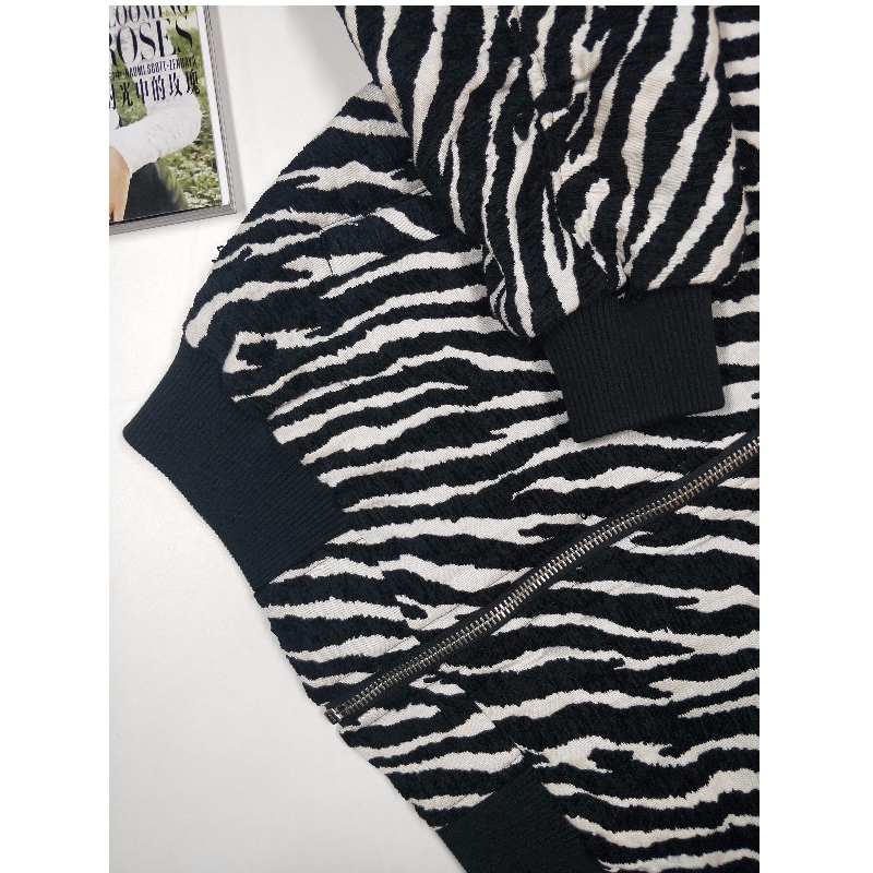 Jacheta CASUALĂ A LADIES ZEBRA RLWJ0017