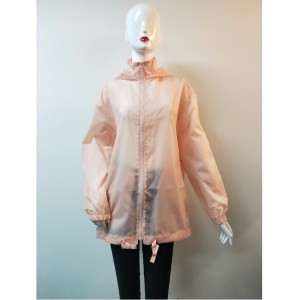 LADIES 'PINK WINDBREAKER RLWWJ0004