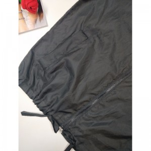 JACKET BLACK WINDBREAKER LADIES RLWWJ0006