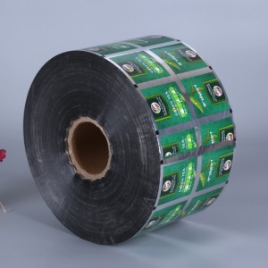 Rulou de folie de aluminiu din folie de plastic pentru ambalare plic pentru cafea cu ceai de lapte