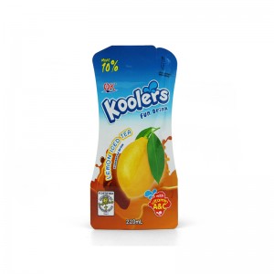 Pungeți în picioare punga cu matriță cu duză de plastic