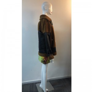 Jacheta PU din LADIES CU BORG TRIM RLWPJ0031