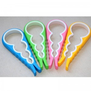 Șurubelniță din silicon, multifuncțională, deschizător de sticle din patru în unu de siguranță, poate deschide antiderapant și deschizător de capac