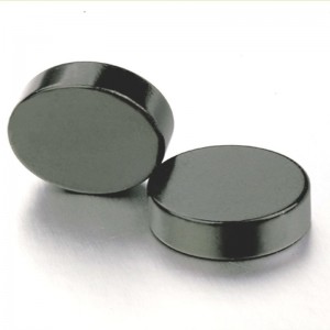 Magnet cu tub negru de neodim acoperit epoxidic