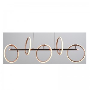 Lampă cu pandantiv cu bandă rotundă cu LED și funcție de reglare