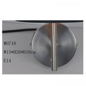 lampă de perete cu nuanță de material tăiat cu laser