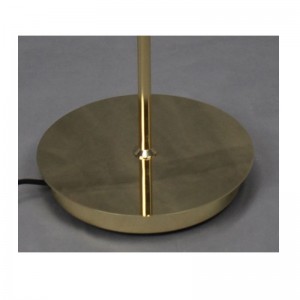 Lampa de podea cu umbră metalică și funcție de reglare