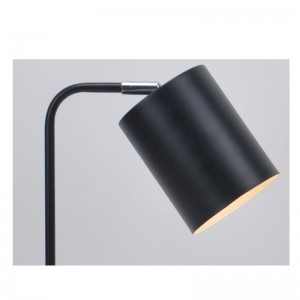 Lampa de masă cu nuanță metalică și regla funcția de umbră