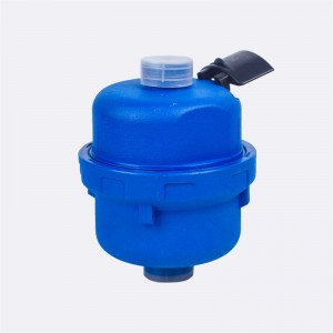 Contor umplut cu lichid volumetric cu corp de plastic cu cablu de la distanță