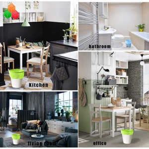 Promovare dimensiuni personalizate colorate ieftine ieftine oxo 100% biodegradabile compozit de amidon din plastic sac de gunoi rulou pentru familie / mall