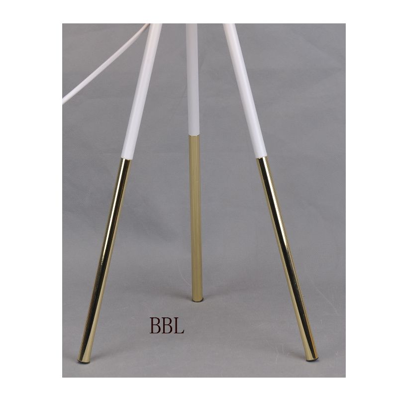 Lampa de trepied cu nuanță de metal