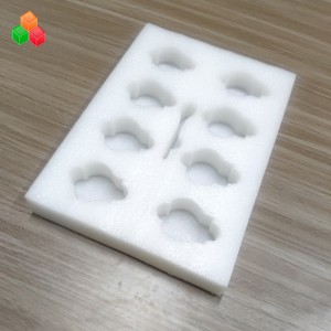 Ambalaj de înaltă calitate, personalizat pentru mucegai, cutie de spumă interioară, rezistentă la șoc, colorat pentru spumă, pentru material de ambalare a sticlei de vin