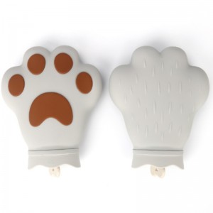 Geantă din apă caldă din silicon mini geantă caldă din catifea din lână anti-explozie