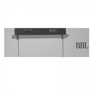 Lampa cu pandantiv cu bandă pătrată din aluminiu