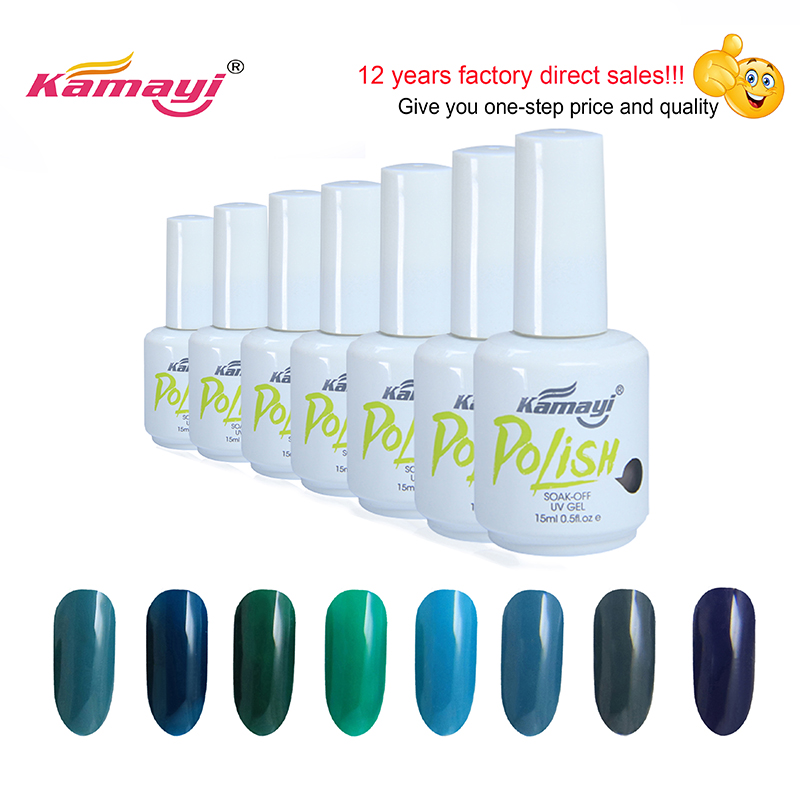 kamayi Custom Brand Vânzări la cald 300 colori Profesional Uv Gel de unghii 15ml pentru unghii