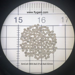 Magnet cu inel SMCo Micro Precision pentru motorul mobil