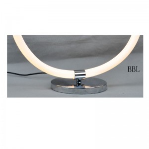 Lampa de masă LED cu tub rotund acrilic