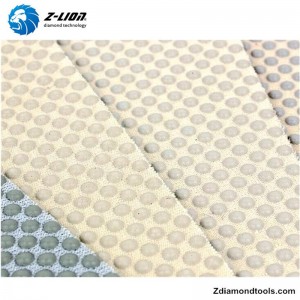 Foi de lustruit flexibile diamantate din rășină Z-LION ZL-35B