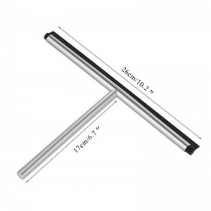 Instrumente de curățare a gospodăriei de înaltă calitate pentru geamuri Ștergător de duș cu geamuri metalice