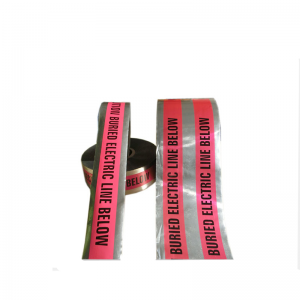 Construcție de trafic Culori personalizate Banda de avertizare pentru folie de aluminiu