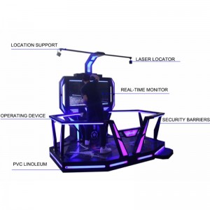 Spațiu de mers HTC Simulator de jocuri interactive de fotografiere \/ box \/ Saber Beat