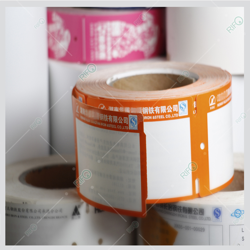 Etichete de agățare la temperatură ridicată Etichete cu bare de fier rezistente la rupere Etichetă pentru spălare