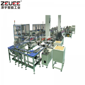 Accesorii pentru ferestre și uși, mașină de asamblare automată a cutiei de blocare