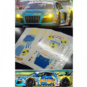 autoturism model decalaj cu apă