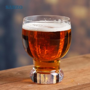 Sanzo 1000ml Beer Mug Cola Beer Glass Cup Cupă de sticlă mare transparentă