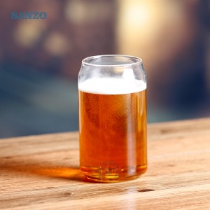 Sanzo 500ml Beer Mug Glass Beer Custom Muguri de bere ieftine Nonic Glass