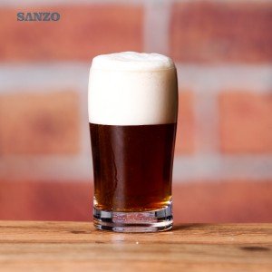 Sanzo 7 Oz Mini Beer Mug Personalizați logo-ul de imprimare Beer Glass Panou de sticlă Beer Glass