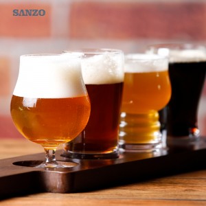 Sanzo Beer Glass Decal Glass Beer Ochelari personalizate cu bere Pilsner