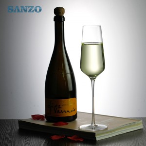 SANZO Sticla de Șampanie Neagră Flutură de Champagne Champagne Personalizată Roz Cilindru Sticlă de Șampanie