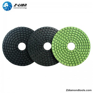 ZL-123A Pernele umede de lustruire din rășină diamantată pentru piatră