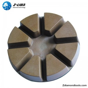 ZL-16A Garnituri din diamant dur din rășină de 3 inch pentru beton