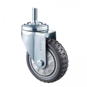 Mediu de lucru - Carcasă placă cromată cu roată Diamand TPE gri