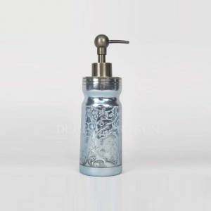 Accesorii rotunde pentru baie din sticlă cu decupaj laser