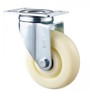 Mediu serviciu - Carcasă placă cromată cu roată TPE albă