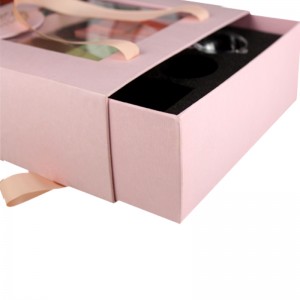 Elegance Tote Box Afișează un set complet de mâncare de ceai cadou cu cutie de mână