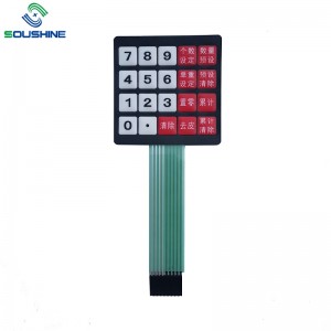 Comutator personalizat \/ tastatură pentru cântare