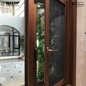 Fereastra ecranului de țânțari din aluminiu