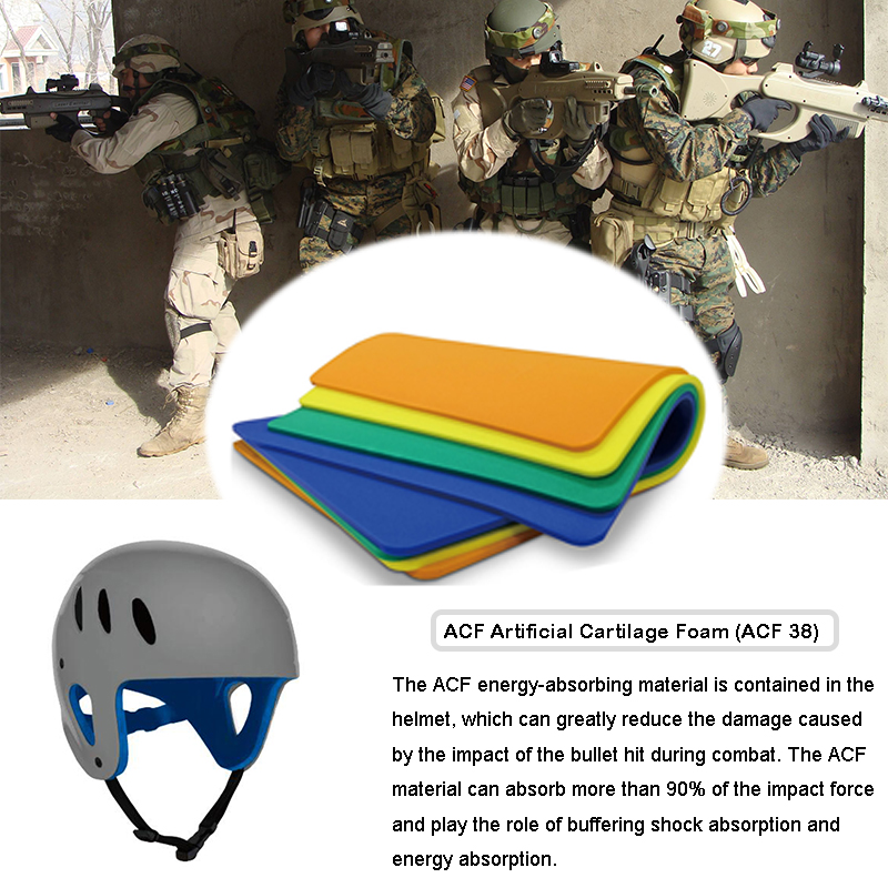 Materiale de protecție împotriva impactului cască militară rezistentă la gloanțe tactice （ACF）