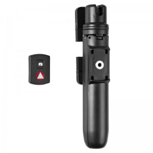 KINGJOY 5 secțiuni Mini Selfie Stick cu picior pliabil pentru a schimba trepiedul cu control bluetooth