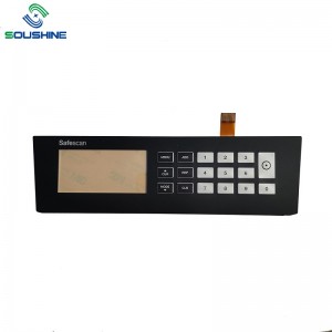 Tastatură cu membrană de cauciuc cu buton de silicon pentru detector de valută