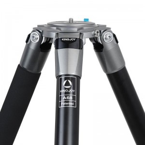 Kingjoy Cameră video OEM Big Tube AluminumTripod