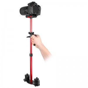 KINGJOY Stabilizator de cameră portabil mini de 600 mm \/ 23,62 inci VS-060 pentru SLR