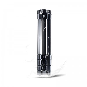 Kingjoy SF046 Seturi de trepied cu rabatabil cu rabatabil pliabil cu 4 secțiuni cu fotografiere cu unghi redus și coloană centrală pot fi utilizate ca monopod