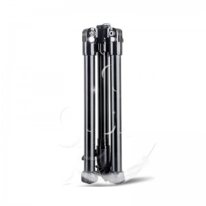 Kingjoy SC056 Seturi de trepied rabatabile cu 5 secțiuni, cu fotografiere în unghi redus și coloană centrală, pot fi utilizate ca monopod