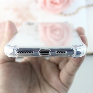 Carcasă pentru telefon mobil iPhone X \/ iPhone XS TPU + PC transparent și anti-impact